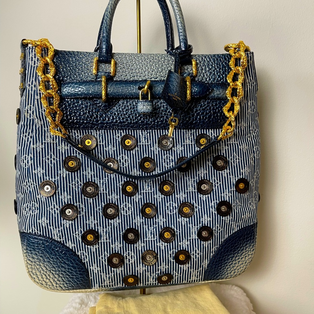 LOUIS VUITTON POLKA DOTS BAG WITH CERTIFICATE OF AUTHENTICITY